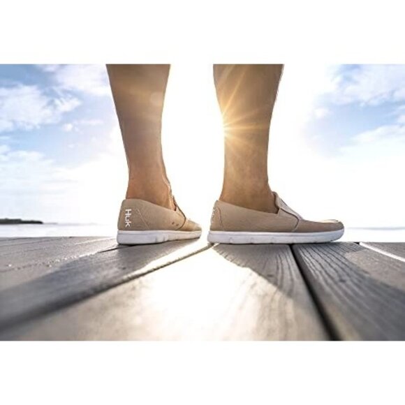 HUK Men's Brewster Slip-On Wet Traction Fishing & Deck Shoes Moss Sz. 8 New~~ - Picture 13 of 13